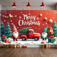 thumbnail image 3 of Decorative Design Christmas Banner Festive Theme Santa Claus Graphic Holiday Decoration Merry Christmas for Holiday Celebration Festive Decor Winter Wonderland, 3 of 9