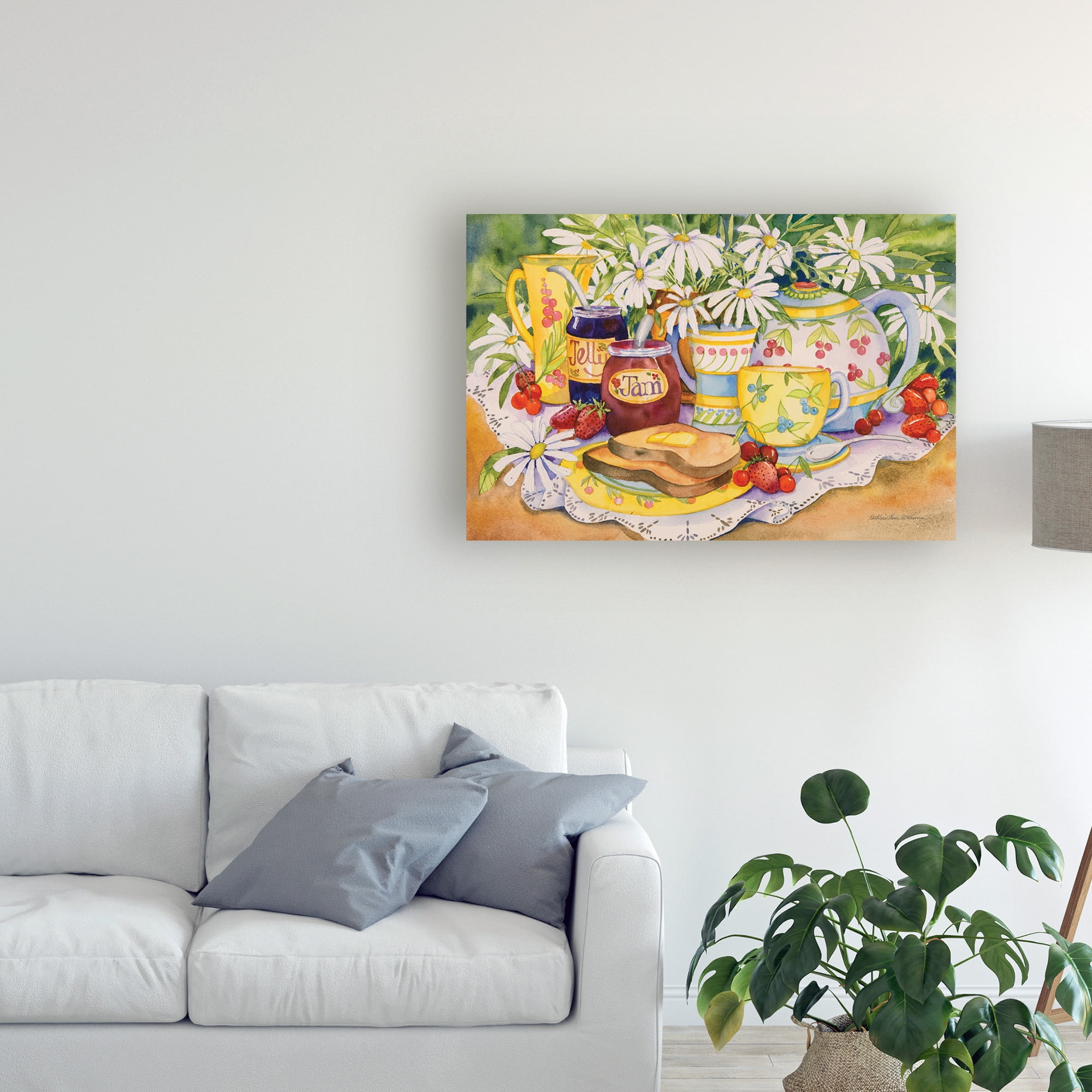 Trademark Fine Art 'Jam and Jelly' Canvas Art by Kathleen Parr McKenna