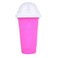 thumbnail image 1 of (red)Quick Frozen Smoothie Cup Environmentally Friendly Double Layer Silicone Slush Ice Cream Cup, 1 of 5