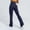 Navy, variant on SNKSDGM Women's Plus Sweatpants Women Wide Leg Linen Pants Women Petite Xs Women's Flare Yoga Pants High Waisted Leggings Workout Casual Bootcut Pants