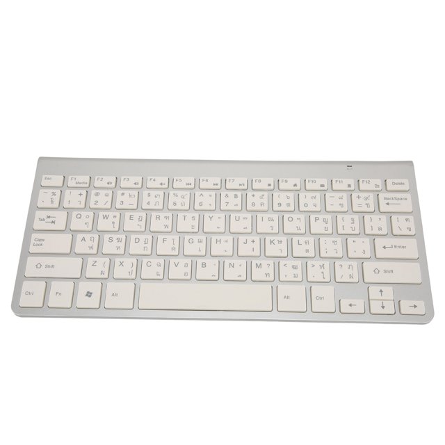 Teclado Inalámbrico 2.4g Otros Ultra Delgado Para Escritorio Para Tableta Para Computadora Portátil