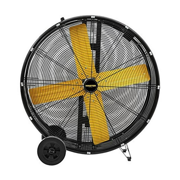 Master Professional 30 Inch High Capacity Direct Drive Barrel Floor Wheeled Fan