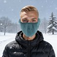 thumbnail image 4 of Unique Bargains 1 Pc Two-in-one Face Mask Ear Protection Balaclava for Cycling Blue, 4 of 6