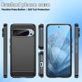 thumbnail image 2 of MYKOMI Phone case for Google Pixel 9/9 Pro Case, Pixel 9/9 Pro Phone Case Flexible TPU Shock-Absorption Military Grade Drop Protection Slim Fit Phone Cover for Google Pixel 9/9 Pro, 2 of 7