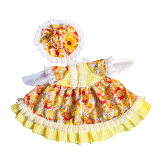 Lindo disfraz de ganso, atuendo de ganso para porche, ropa de ganso para jardín, fiesta en la piscina Amarillo