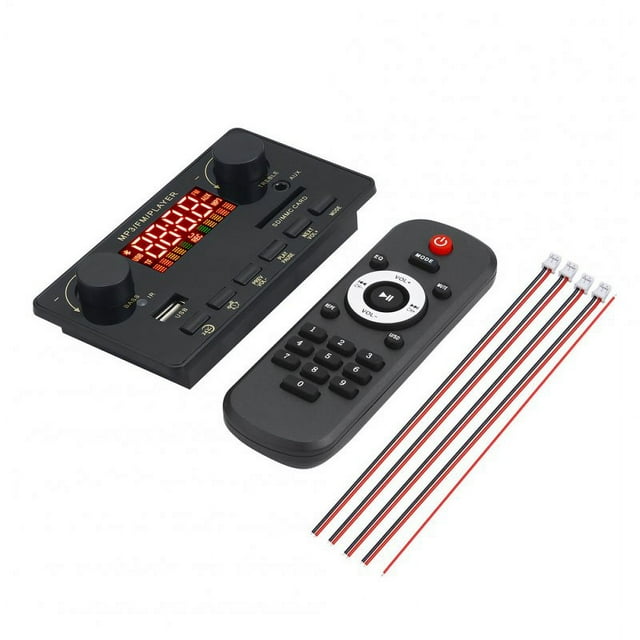 12v 80w Amplifier Bass Decoder Board 2x40w Amplifier Stereo Mp3 Decoding Call Recording Motherboard Bluetooth Y10