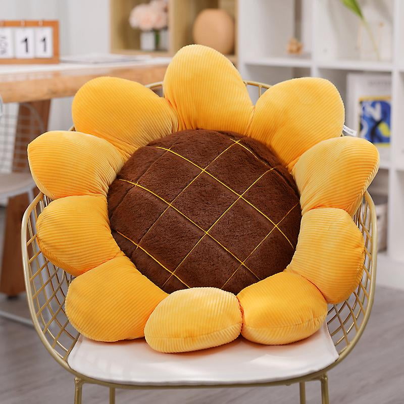 Sunflower Flower Shaped Cushion For Kids Sofa Chair Cushion For Girl s Room And Baby Room Home Decor sunflower 40cm Walmart