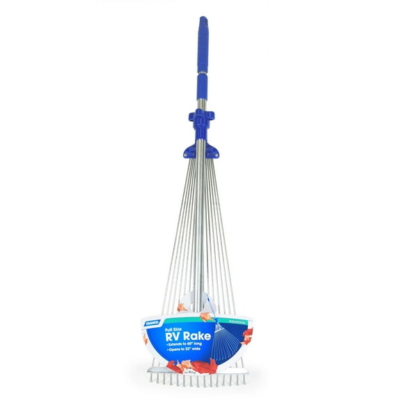 Camco Rake - Collapsible - 22-inch Wide x 60-inches Long (42171)