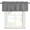 Gray, variant on Vintage Dark Gray Kitchen Valances for Windows, Farmhouse Retro Solid Color Linen Texture Bathroom Window Valances 42x18 Inch Window Treatments Valance Curtains for Living Room Bedroom Decor