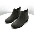 thumbnail image 4 of Sun + Stone Womens Cadee Ankle Booties GRAY Size 5.0, 4 of 6