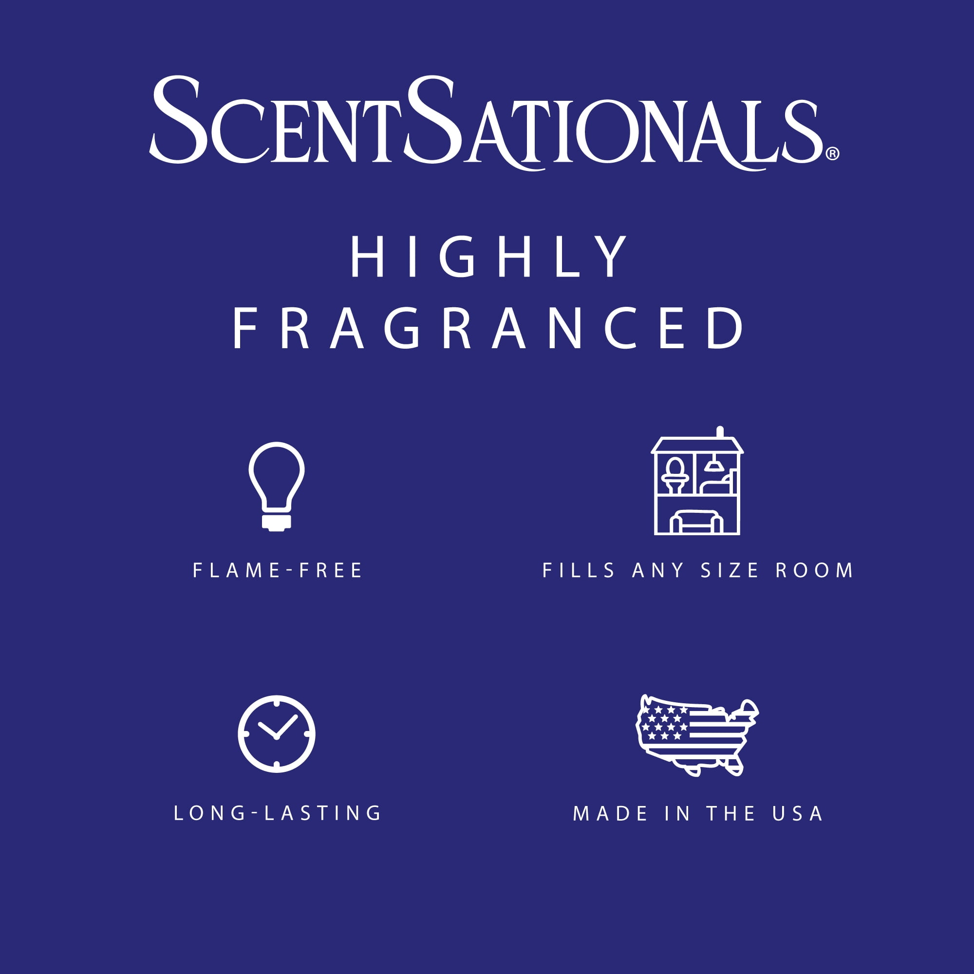 (2 pack) Cedar & Lavender Scented Wax Melts, ScentSationals, 2.5 oz