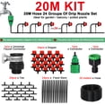 thumbnail image 2 of Drip Irrigation System,DIY Auto Drip Irrigation Kit,Drip Watering System Garden Plant Watering Devices for Flower Bed,Patio,Greenhouses,Terrace Lawns, 2 of 5