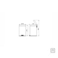 thumbnail image 3 of Bote de Basura Tramontina Acero Inoxidable con Pedal 3 LT, 3 of 3