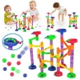 thumbnail image 3 of Bangcool Marble Run Game Set Interactive Funny DIY Marble Building Block Ball Track Toy, 3 of 10