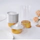 thumbnail image 5 of Disposable Ramekins, Gold 50pcs 5oz Mini Aluminium Foil Baking Cups with Lids Creme Brulee Cupcake Liners, Desert Cheesecake Pans Flan Molds Tin Cups Containers for Party Favor Birthday, 5 of 5