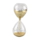 thumbnail image 1 of Reloj de arena brillante y elegante, pieza decorativa para estante, dormitorio u oficina. oro, 1 of 9