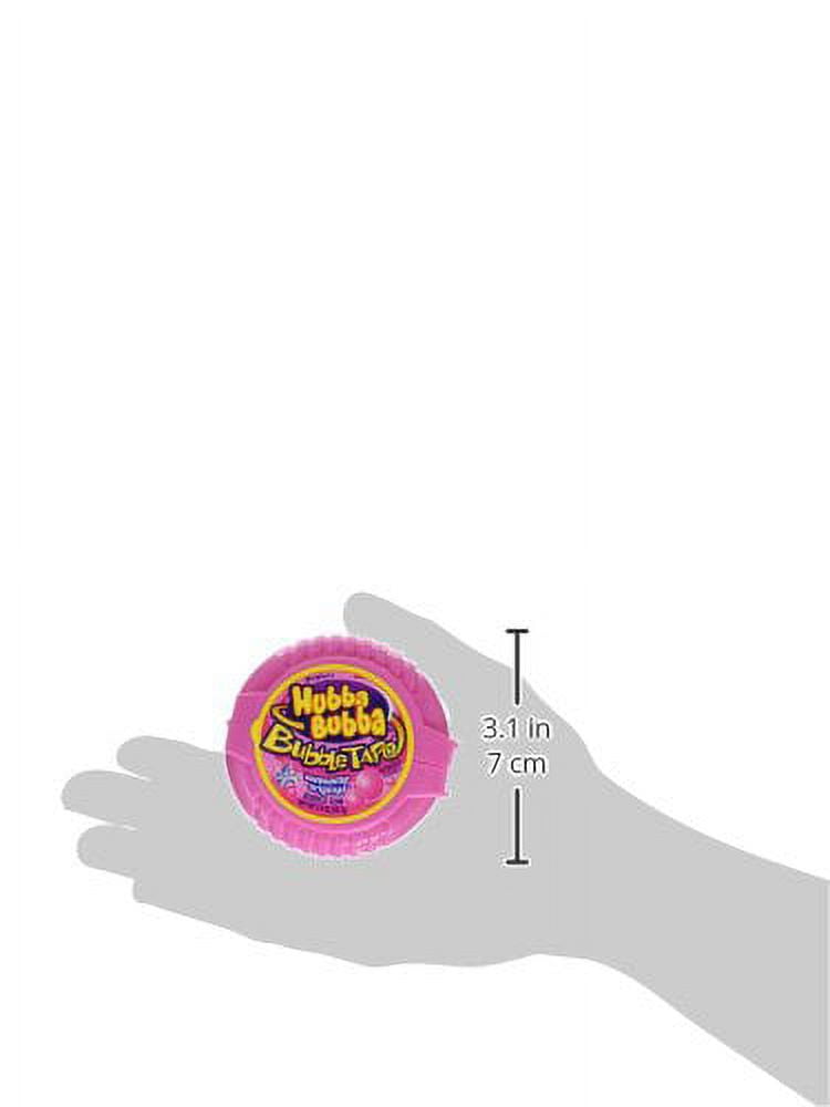 Hubba Bubba Bubble Gum Tape, Awesome Original, 2-Ounce Tapes Pack of 12