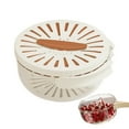 thumbnail image 2 of 2 in 1 Draining Basket with Folding Handle 2-In-1 Draining and Preservation Basket: Simplify Washing & Storing,Berry Strainer,Fruit Strainer Container with Lid,Fruit Washer Spinner Bowl,1PC,6.1"x3.3", 2 of 9