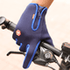 thumbnail image 4 of Guantes repelentes al agua con cremallera, guantes para pantalla táctil, cálidos para exteriores, otoño e invierno, guantes cálidos de terciopelo para montar para hombres y mujeres, 4 of 6