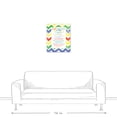 thumbnail image 3 of Creative Products Kids Ten Commandments Chevron  20x24 Canvas Wall Art, 3 of 5