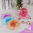 thumbnail image 7 of NiHome 4-Pack Acrylic Coasters,Rose Shape Desk Coasters,Decorative Desk Accessories for Bar,Kitchen,Dining Table,Perfect for Tabletop Protection, 7 of 7