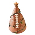 thumbnail image 4 of Adorno navideño de fútbol para el árbol de Navidad. Adorno decorativo navideño para deportes de pelota. Estilo A, 4 of 9