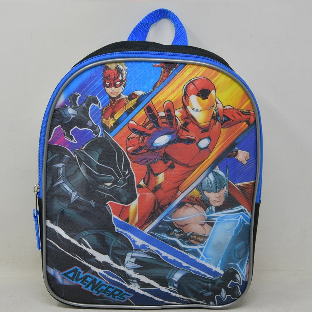 【COLOR iN ID】Marvel Dyeing Big Bag Marvel Superhero Printed Backpack, Unisex, Multi-Color Tie
