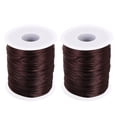 thumbnail image 1 of 2 Rolls Crocheting Thread Knitting Thread Crochet Thread Roll for Knitting Coaster Car Cushion, 1 of 9
