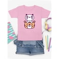 thumbnail image 3 of Kawaii Panda And Tiger Friends T-Shirt Juniors -Image by Shutterstock,  x-Small, 3 of 4