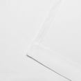 thumbnail image 4 of ZMLEVE Velvet Hidden Tab Top Curtain Panel, 52x108, Winter White, 2 Panels, 4 of 7