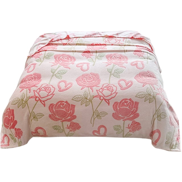 Thick Blankets for Winter with Plush Milk Velvet and Flannel