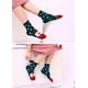 thumbnail image 3 of 5 pares de calcetines navideños para mujer, calcetines de muñeco de nieve elegantes, calcetines con estampado de animales para niñas, talla 35-40, 3 of 5