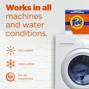 Tide Powder Laundry Detergent, Original Scent, 85 oz, 75 Loads