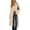 Beige, variant on Women Long Cardigan Bell Sleeve Sweater Dress Early Fall Fashion, V Neck Button Down Coats, Fit and Flare, Duster Sweater, Acrylic Cotton Blend