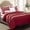 Burgundy, variant on Elegant Comfort 12-Piece Bed-in-a-Bag, Isabella Pleated Ruched Ruffled Comforter Set, 6-Piece Sheet Set Featuring Smart Pockets, Matching Decorative Pillows, All Season Bedding, King, Black
