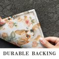 thumbnail image 6 of Corgi Dog and Flower Florals Door Rugs,Washable Non Slip Door Mats Indoor,Decorative Door Mats,Entry Mat Indoor for Entrance,Bedroom,Kitchen,Bathroom,17"x30", 6 of 6