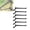 Black*3PCS, variant on Fruit Tree Limb Spreaders, Plastic Tree Branch Spreader for Strong Spreading Crotch Angles Branches, Bonsai Branch Trunk Spreaders Modeling Tool, for Most Fruit Trees Supplies