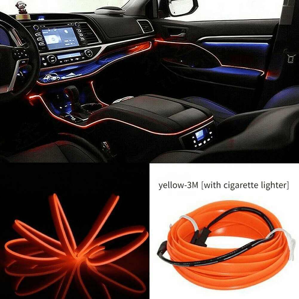 Rush Cold light car mood light LED interior mood light luminous line