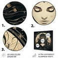 thumbnail image 3 of Designart "Stargazing Through the Zodiac II" Astrology Metal Wall Art Prints, 3 of 5