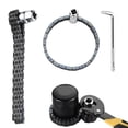 thumbnail image 4 of 44/52 Knot Engine Oil Filter Wrench Chain Type Auto Car Repair Tool - 44 knot with wrench, 4 of 7