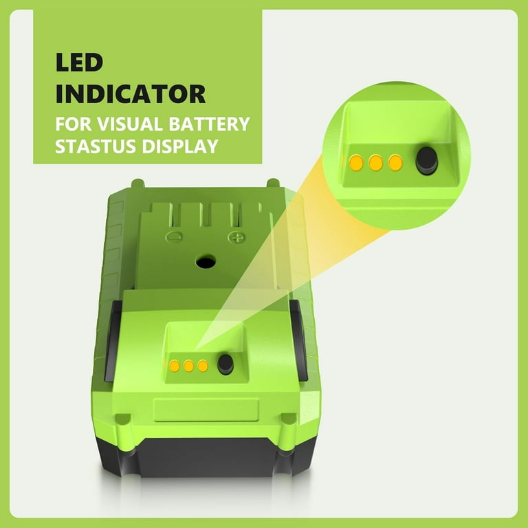 20-Volt/4 Ah Lithium-ion Battery Pack, Rechargeable Battery