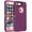 Purple, variant on Entronix Heavy Duty Case Designed for iPhone 7/8 Shockproof Triple Layer Rugged Case (Purple)
