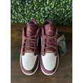 thumbnail image 2 of Ni - ke Ni - ke Air Jordan 1 Low Phantom Night Maroon 6Y Women Size 7.5 553560-068 Shoes, 2 of 5