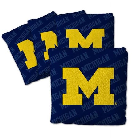 NCAA Michigan Wolverines Cornhole Bags - 4PK - Blue