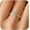 Silver, variant on 18K Gold Plated 925 Sterling Silver Engagement Rings for Women White Cluster CZ Moissanite Wedding Eternity Bands Ring Dainty Stackable Promise Rings for Her Jewelry Christmas Gifts