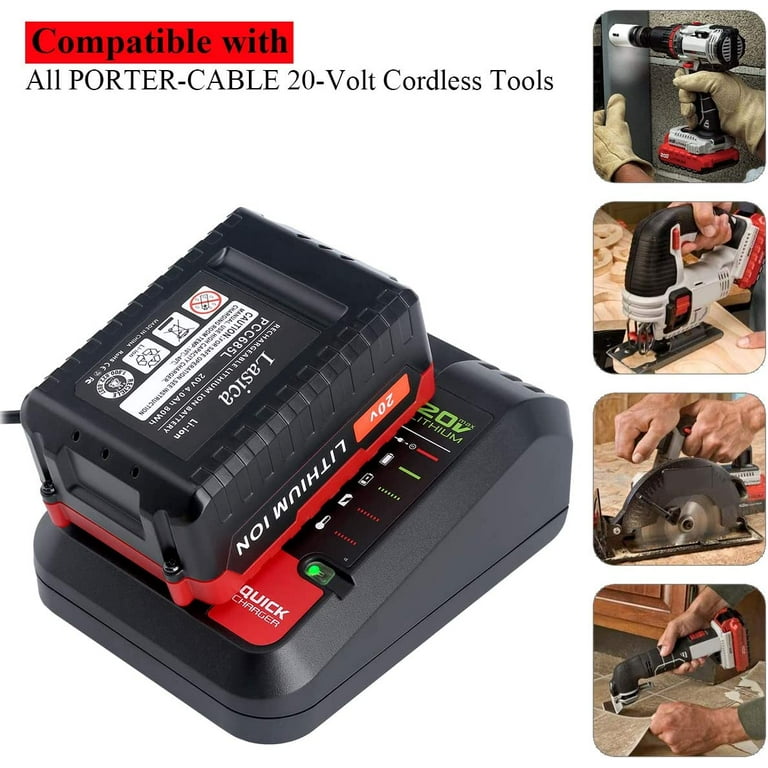 Black Decker 20v Battery Charger 20V Fast Charger For Black+Decker