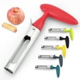 thumbnail image 3 of AKEGAMN Outil Premium avec Poignée Ergonomique, Acier Inoxydable, Durable, pour Cuisine, Poires et Poivrons, 3 of 8