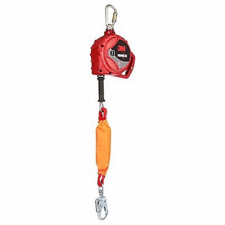 PROTECTA(R) Self Retracting Lifeline, 20 ft. Length, Swivel Snap Hook, Steel, 1 Leg(s) 3590046