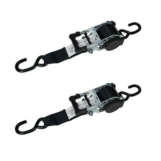  Endless Ratchet Tie Down Straps Heavy Duty Cargo Tie Downs,  Durable Nylon Black Strap Down Ratcheting Securing Straps, Track Spring  Fittings, Tie-Down Motorcycles, Trailer Loads, Kayak : Tools & Home  Improvement