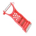 thumbnail image 4 of Fruits Vegetables Grater Stainless Steel Scraper Potato Slicer Food Peeler Chopper Kitchen Tool, 4 of 9